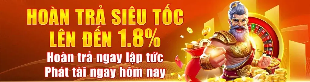Hoàn trả không giới hạn tại Helo888